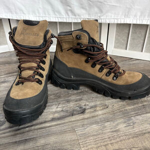 Men's Wellco Hiking Boots Brown/Black Size 8R
